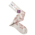 Snow Paisley Socks