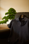 Navy Skipper Knit Polo Shirt