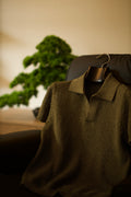 Green Skipper Knit Polo Shirt