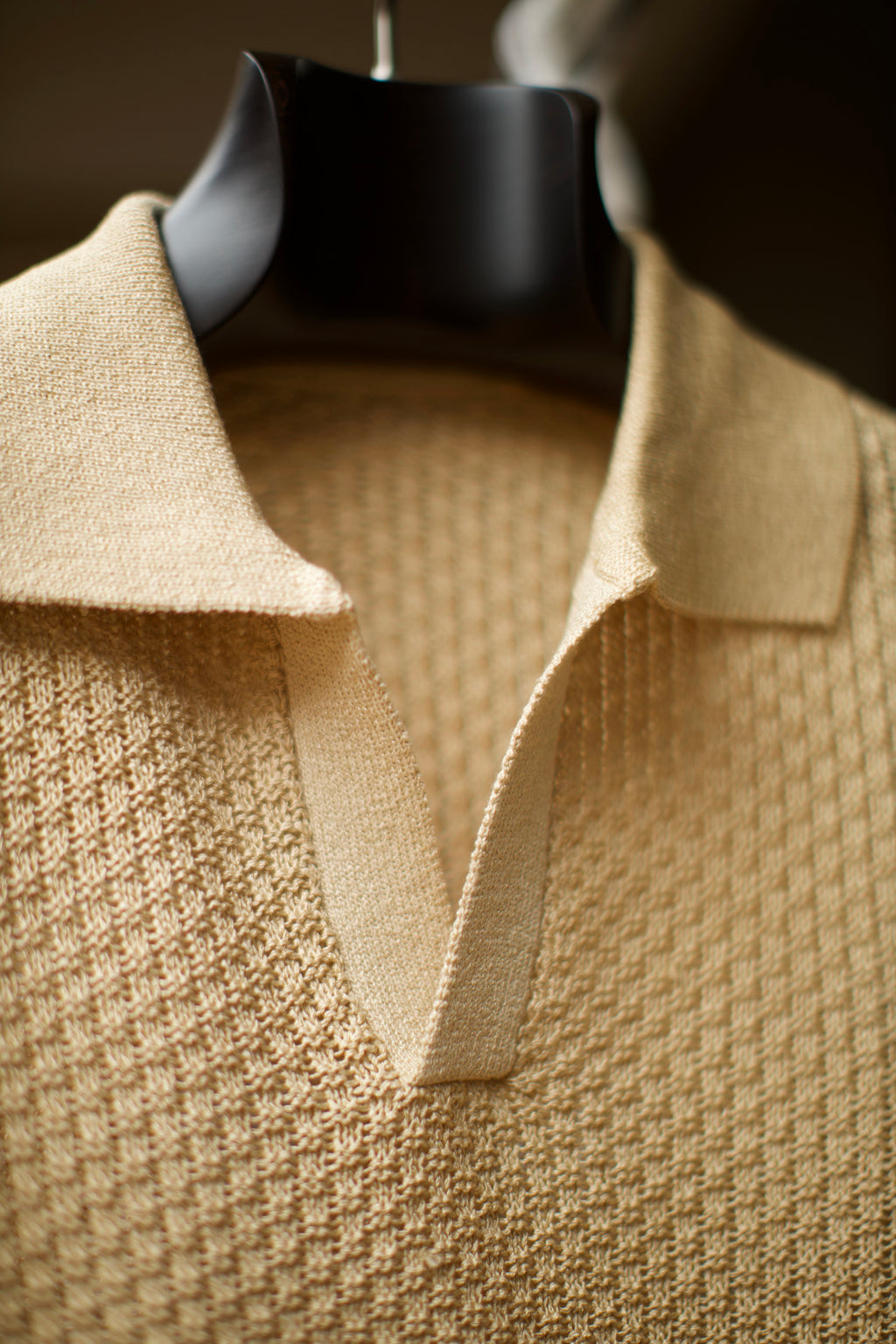 Yellow Skipper Knit Polo Shirt (low stock)