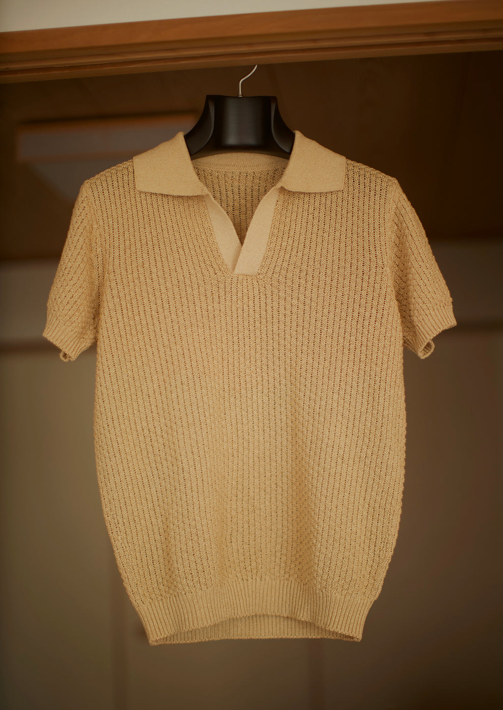 Yellow Skipper Knit Polo Shirt (low stock)