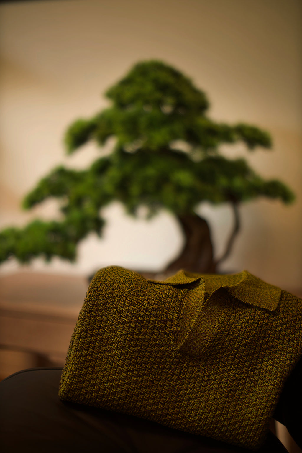 Green Skipper Knit Polo Shirt
