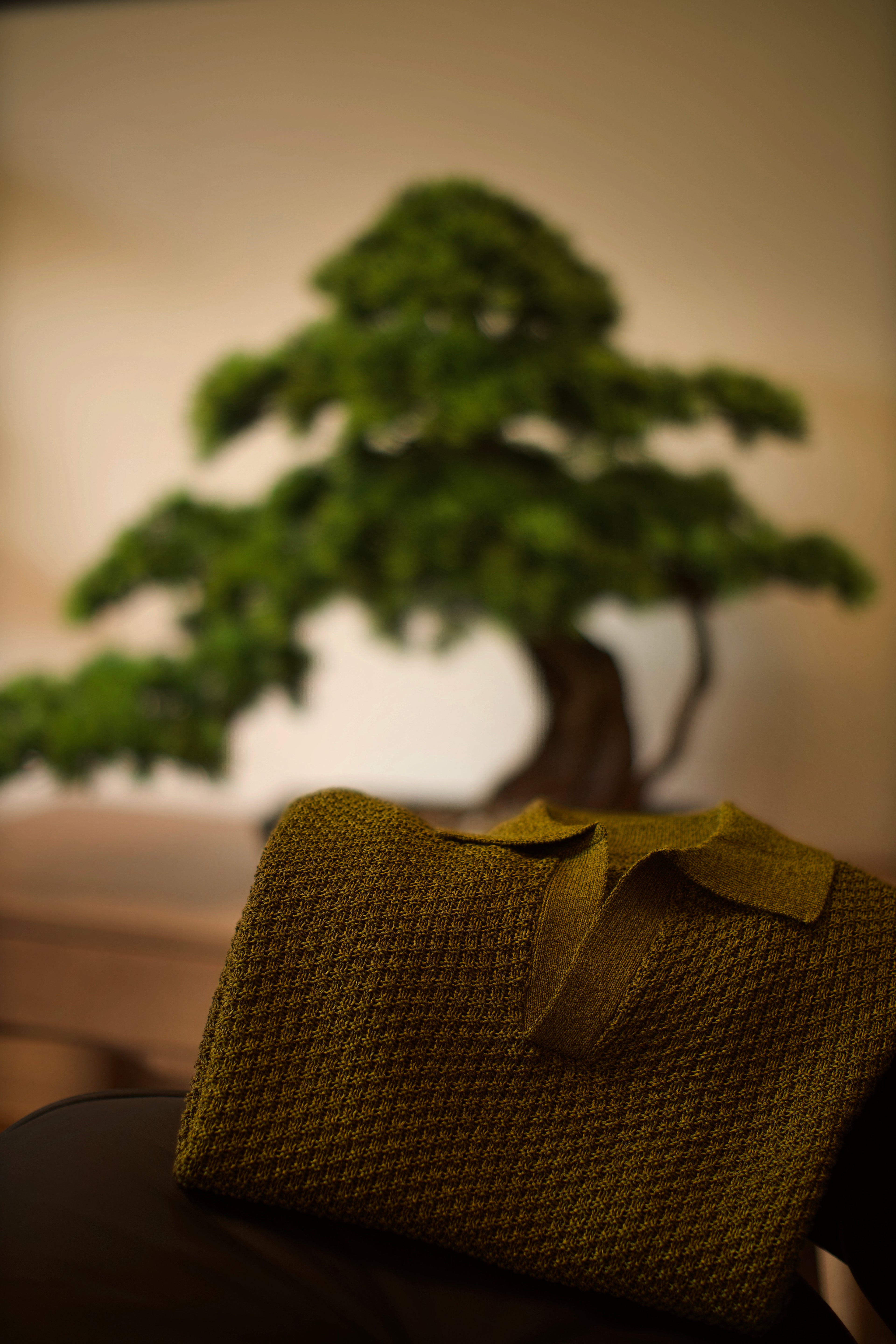 Green Skipper Knit Polo Shirt
