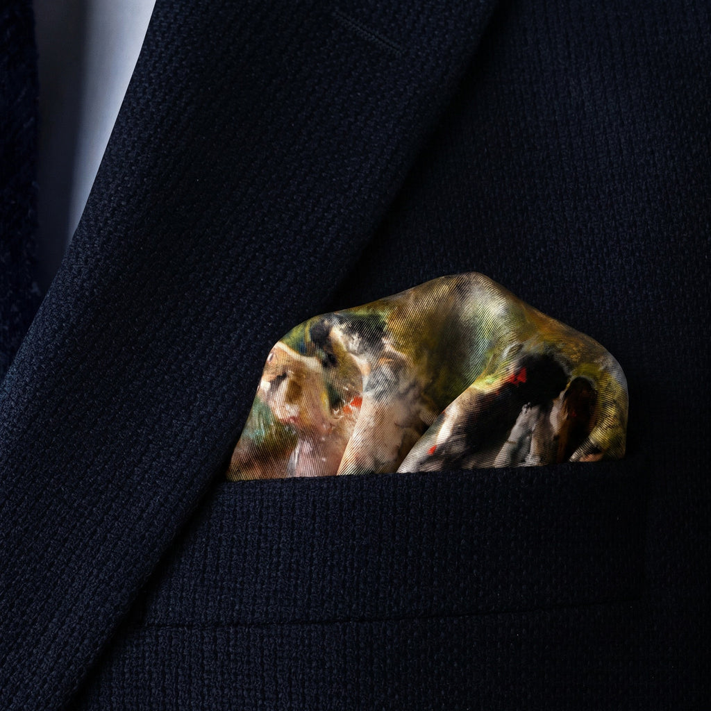 Fine Art Pocket Square - Ballet at the Paris Opéra