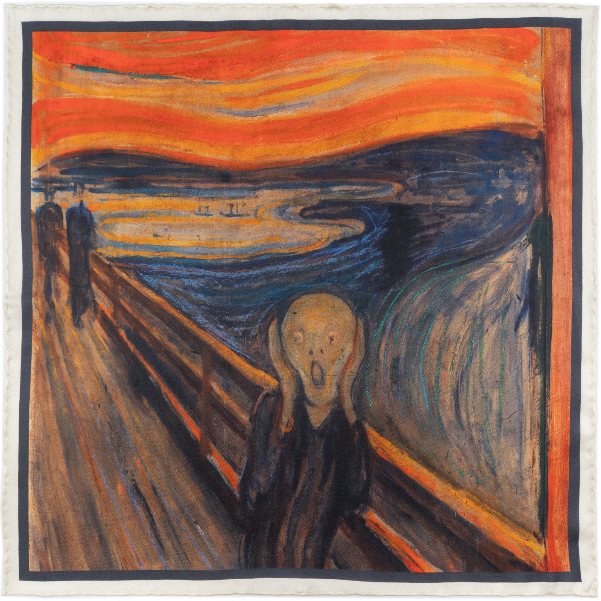 Fine Art Pocket Square - The Scream (low stock)