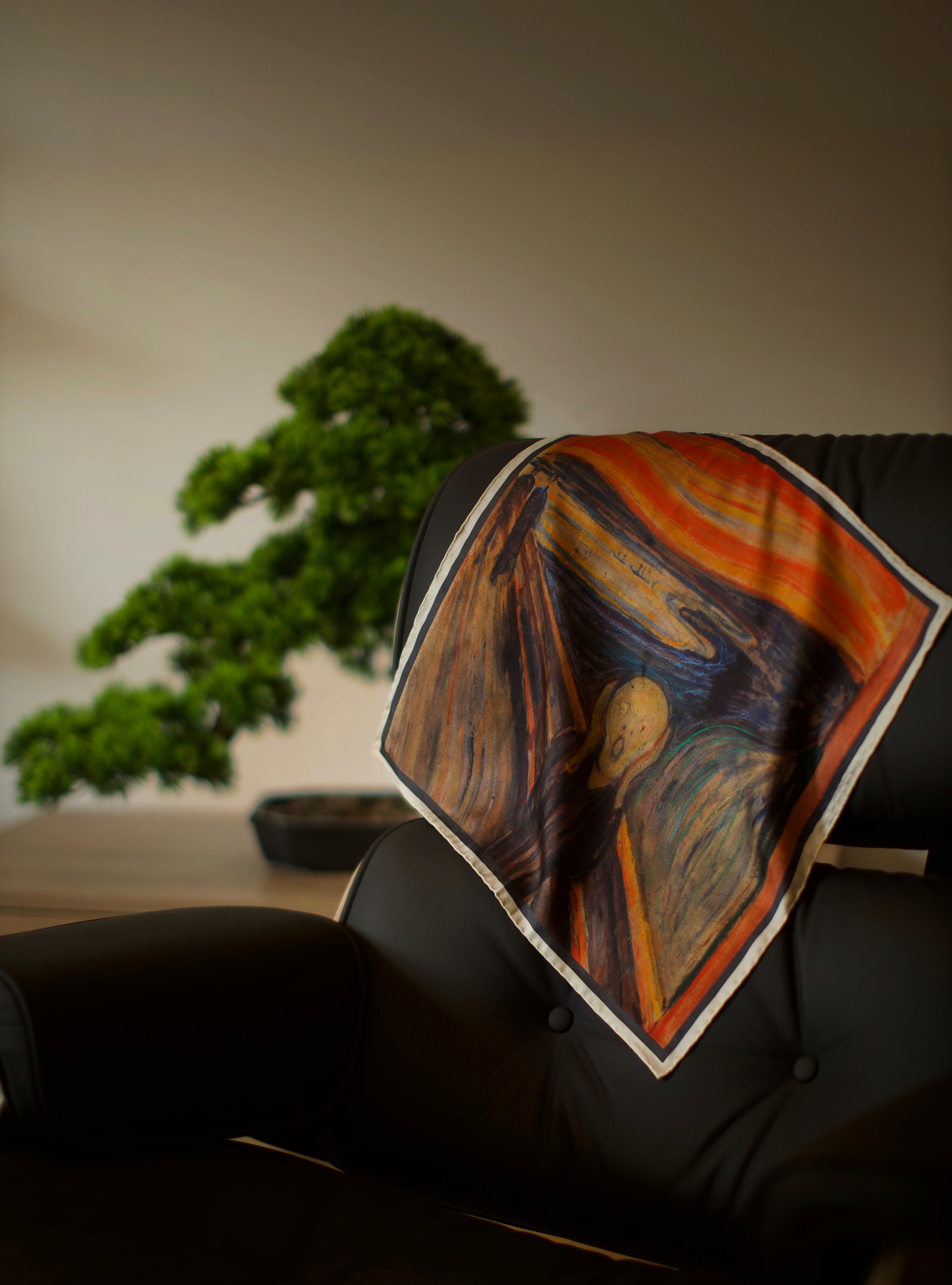 Fine Art Pocket Square - The Scream (low stock)