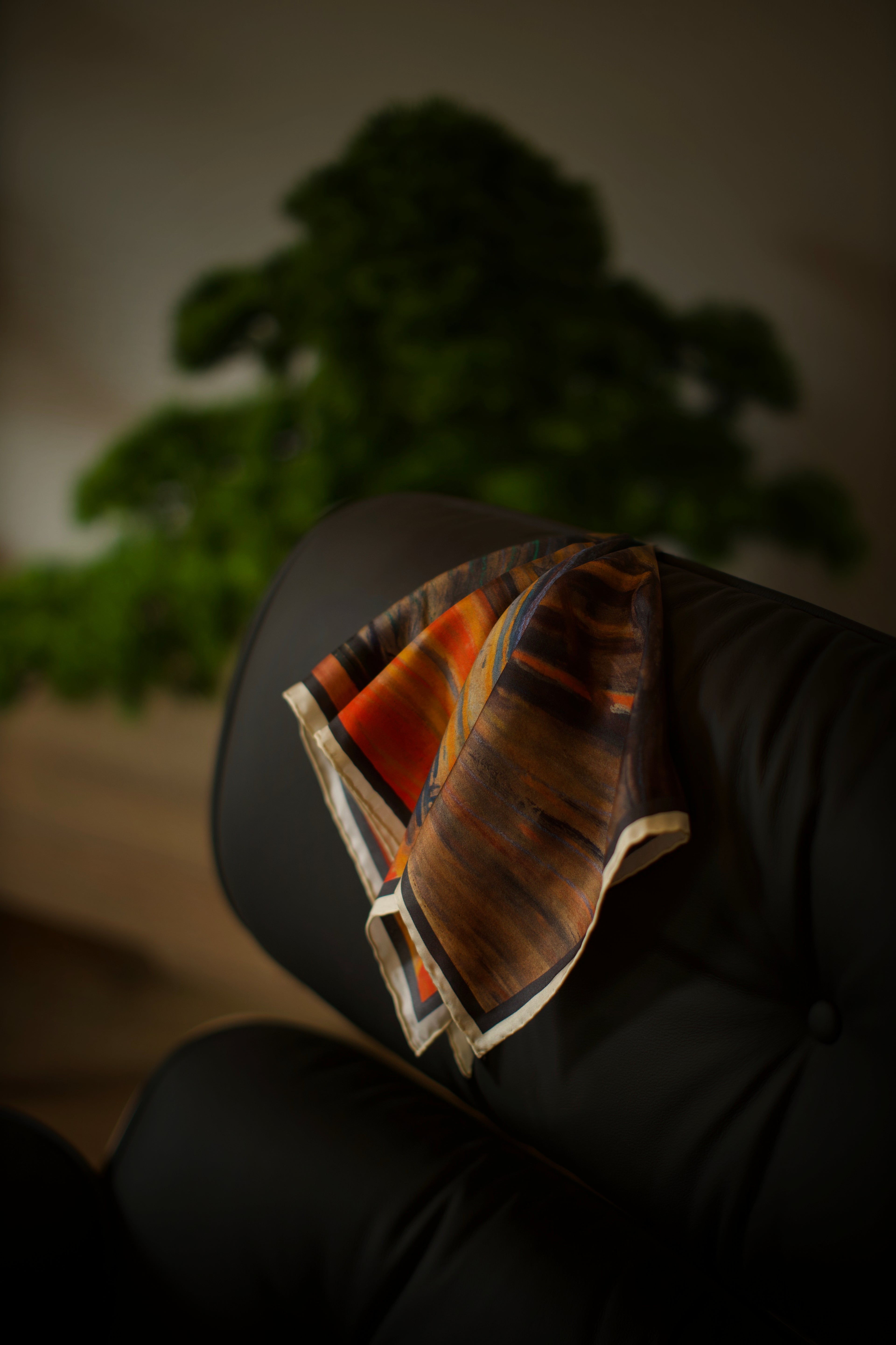 Fine Art Pocket Square - The Scream (low stock)