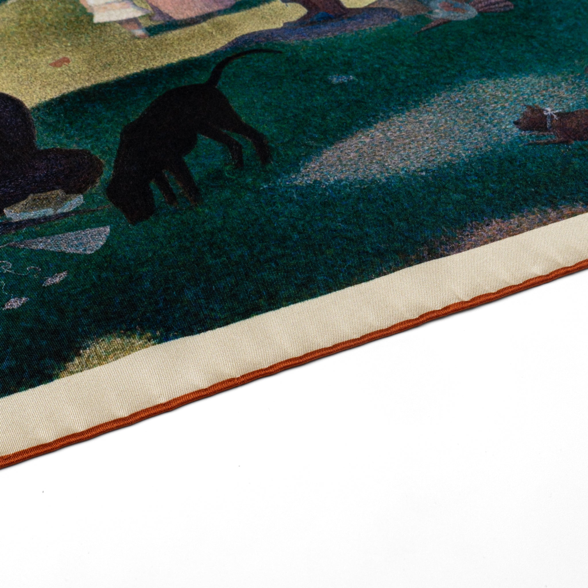 Fine Art Pocket Square - A Sunday on La Grande Jatte Pocket Square