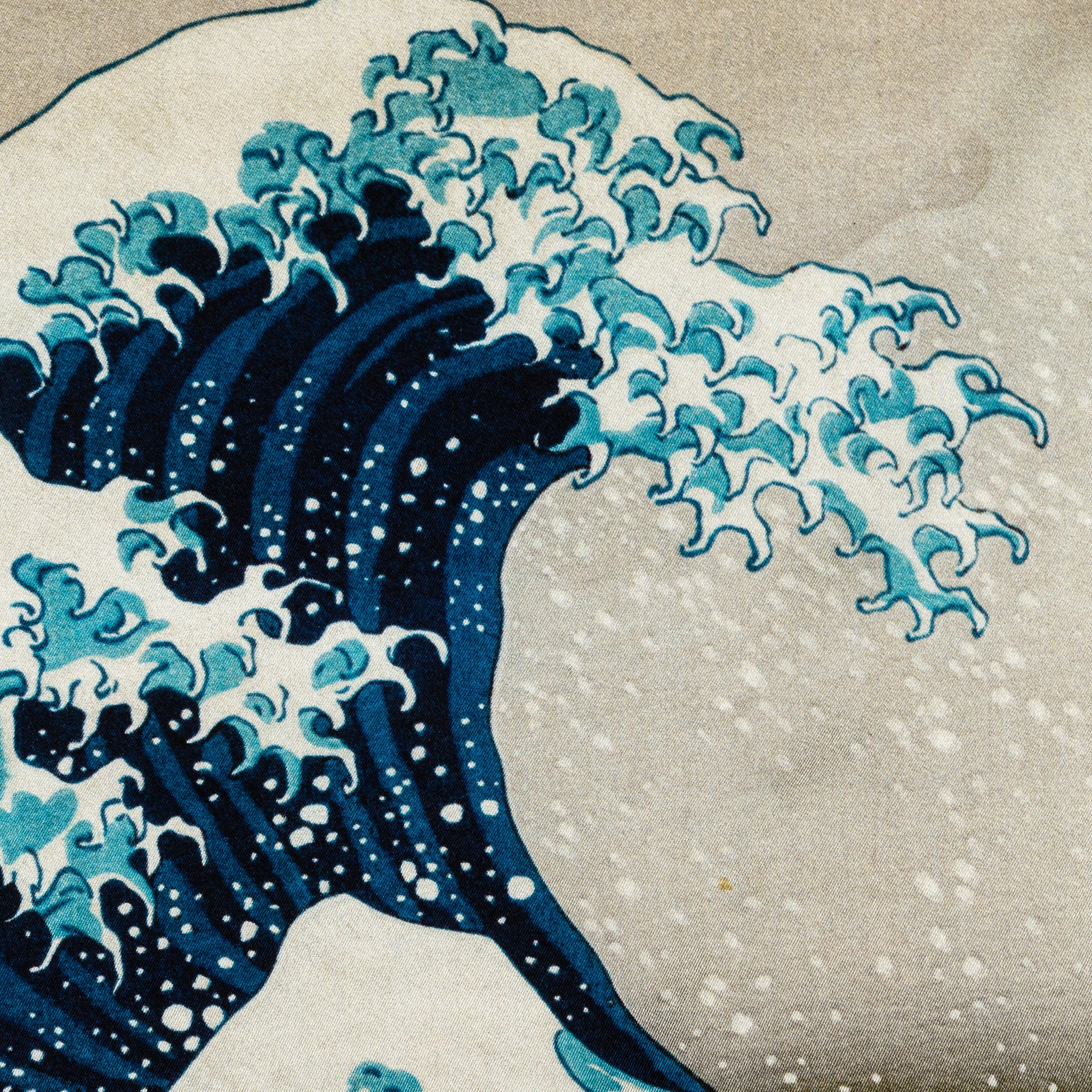 Fine Art Pocket Square - Great Wave off Kanagawa