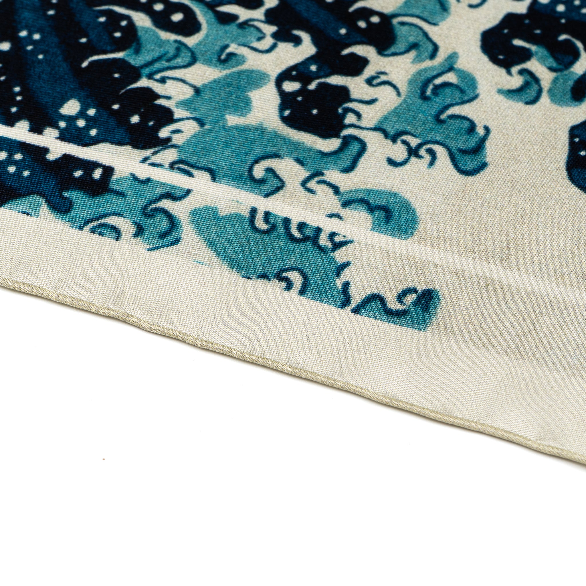 Fine Art Pocket Square - Great Wave off Kanagawa