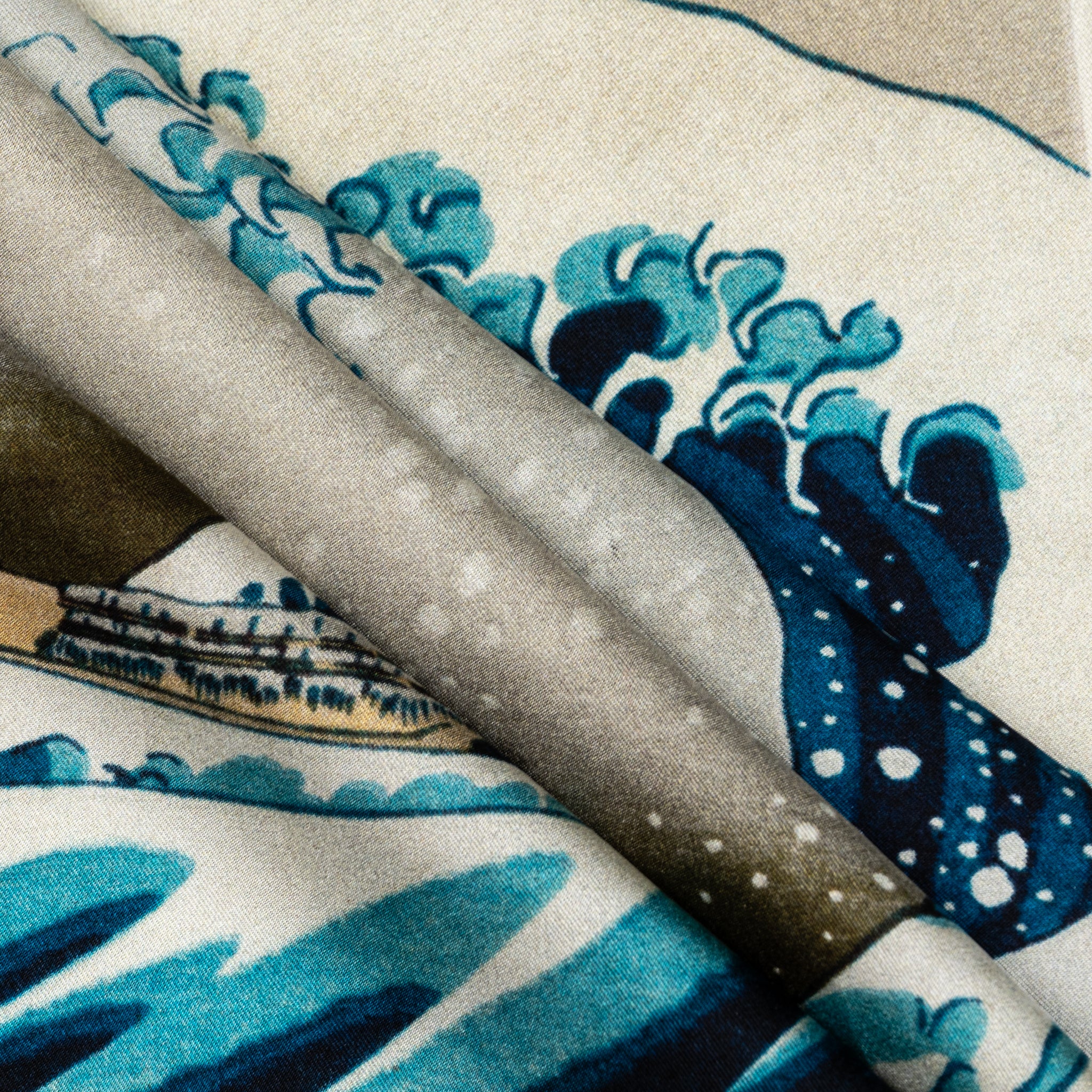 Fine Art Pocket Square - Great Wave off Kanagawa