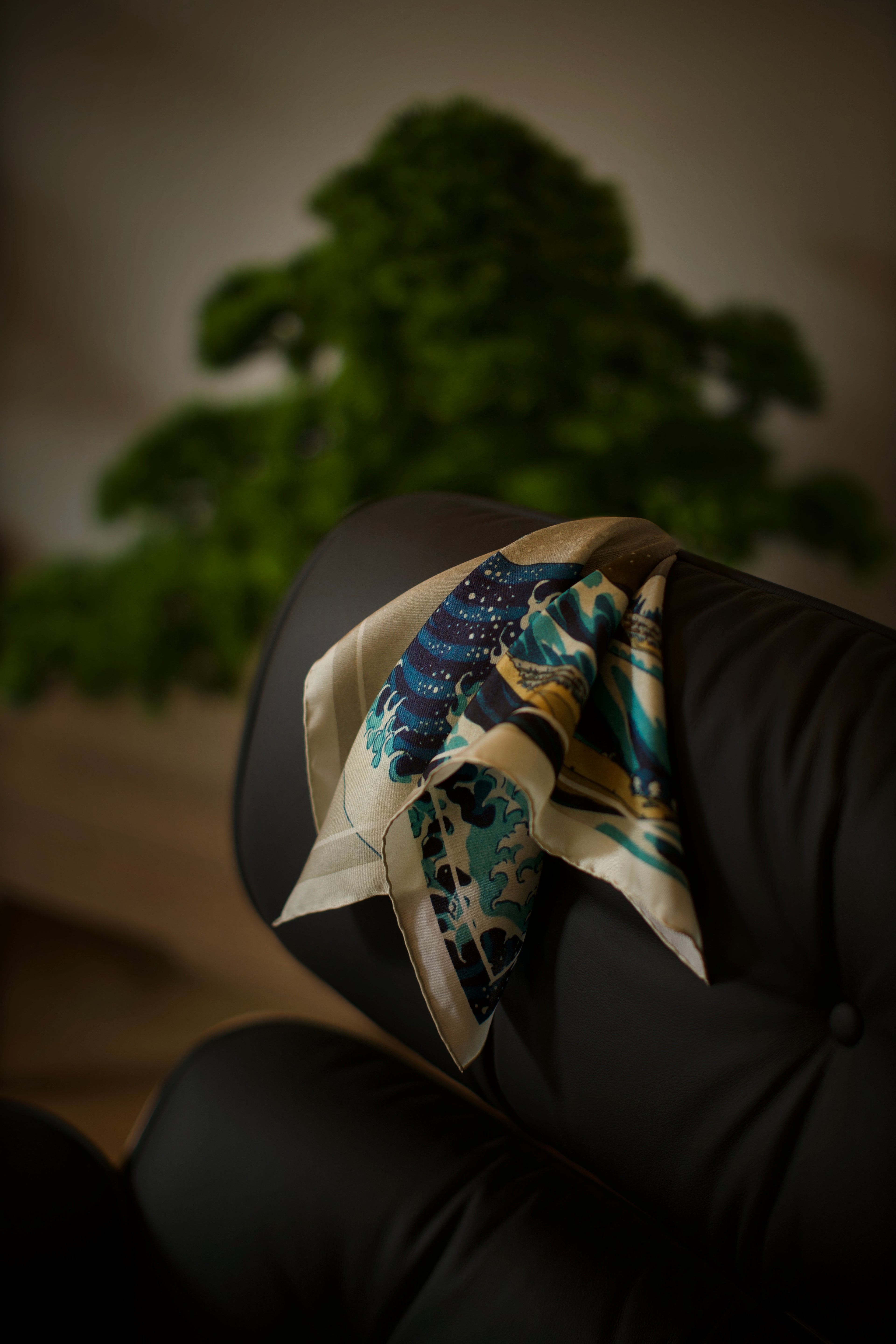 Fine Art Pocket Square - Great Wave off Kanagawa