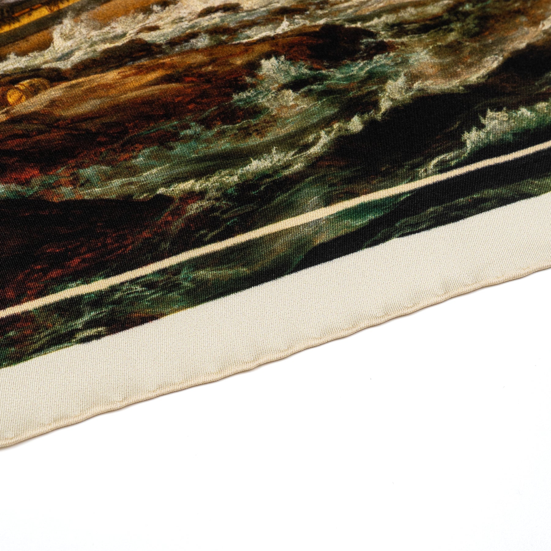 Fine Art Pocket Square - Shipwreck on the Coast of Norway