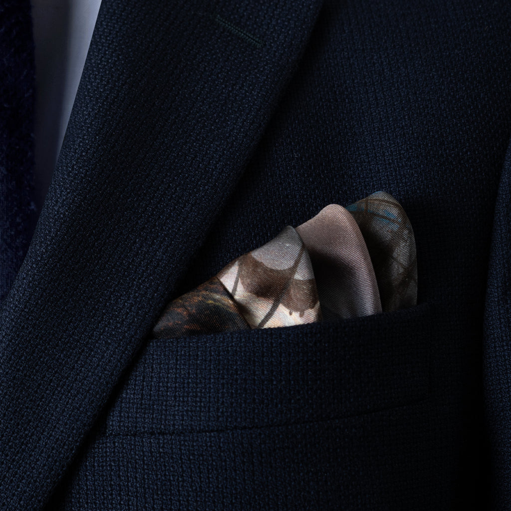 Fine Art Pocket Square - View from Vækerø near Christiania (low stock)