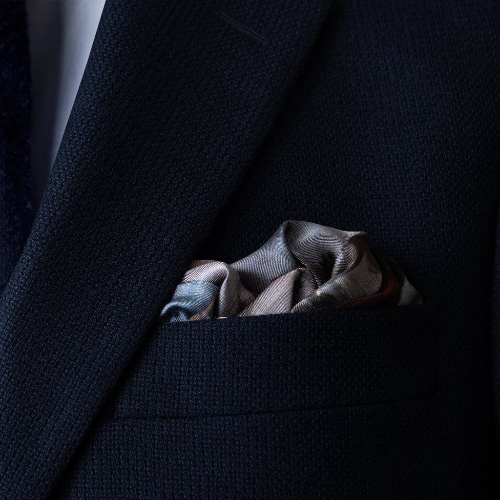 Fine Art Pocket Square - View from Vækerø near Christiania (low stock)