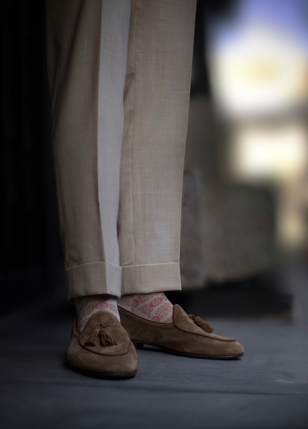 Medallion Pattern Socks