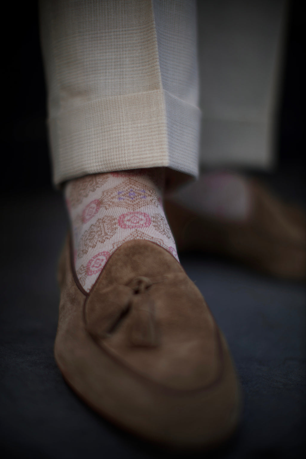 Medallion Pattern Socks
