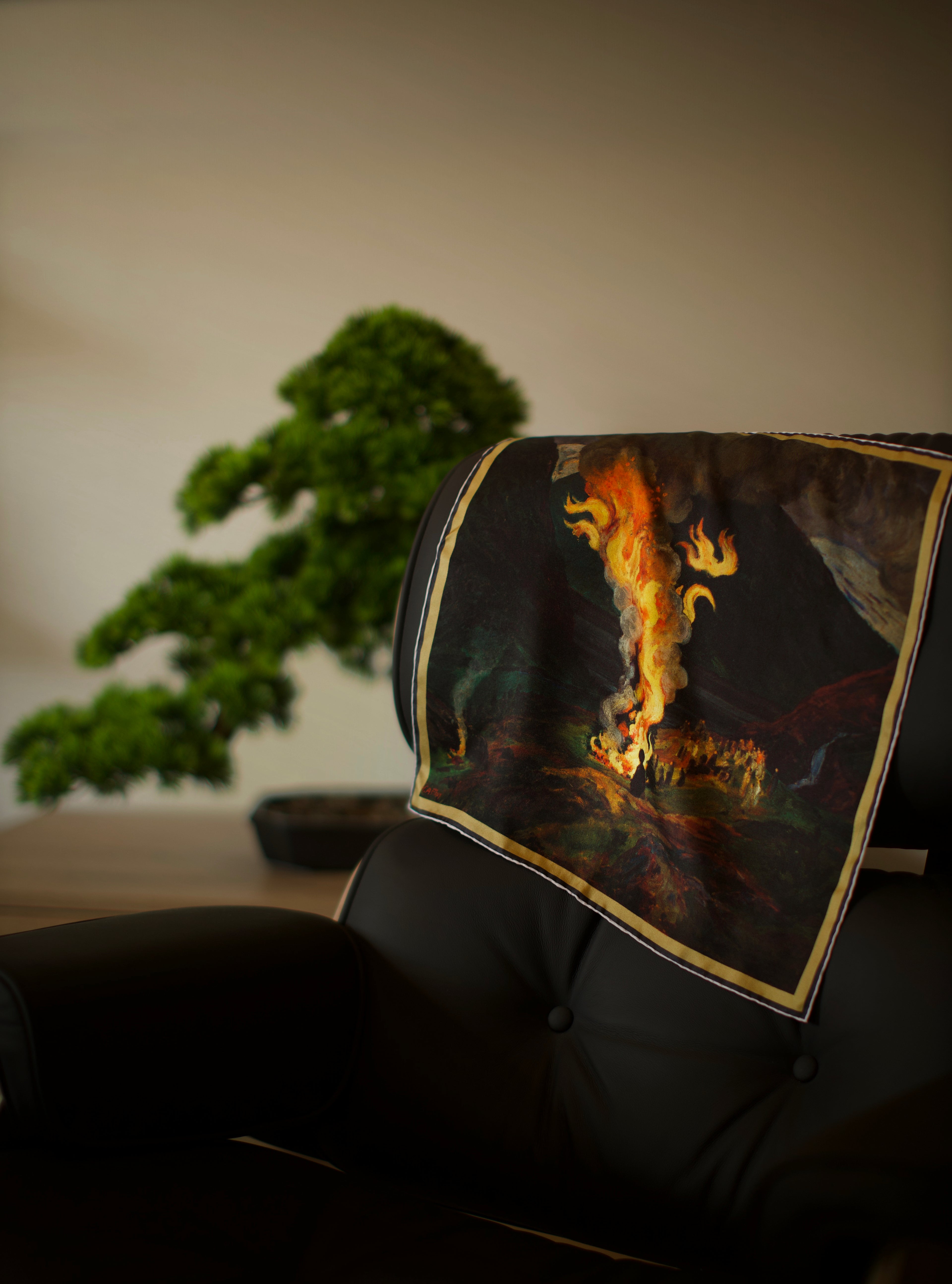 Fine Art Pocket Square - Midsummer Night