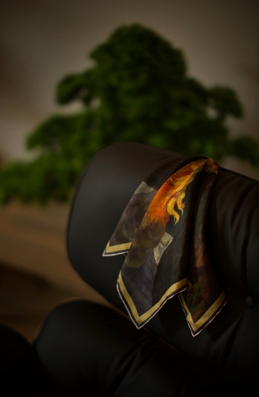 Fine Art Pocket Square - Midsummer Night