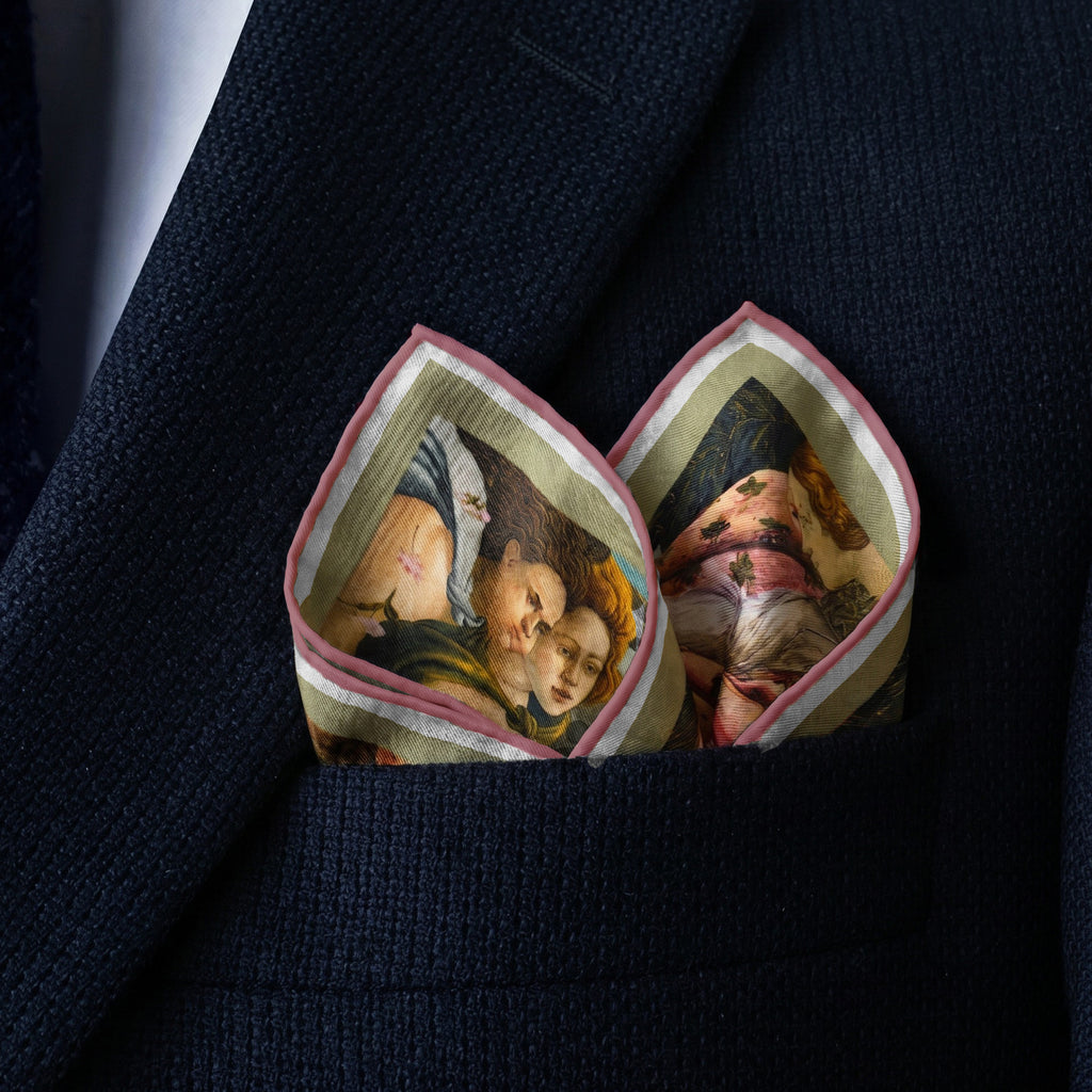 Fine Art Pocket Square - The Birth of Venus