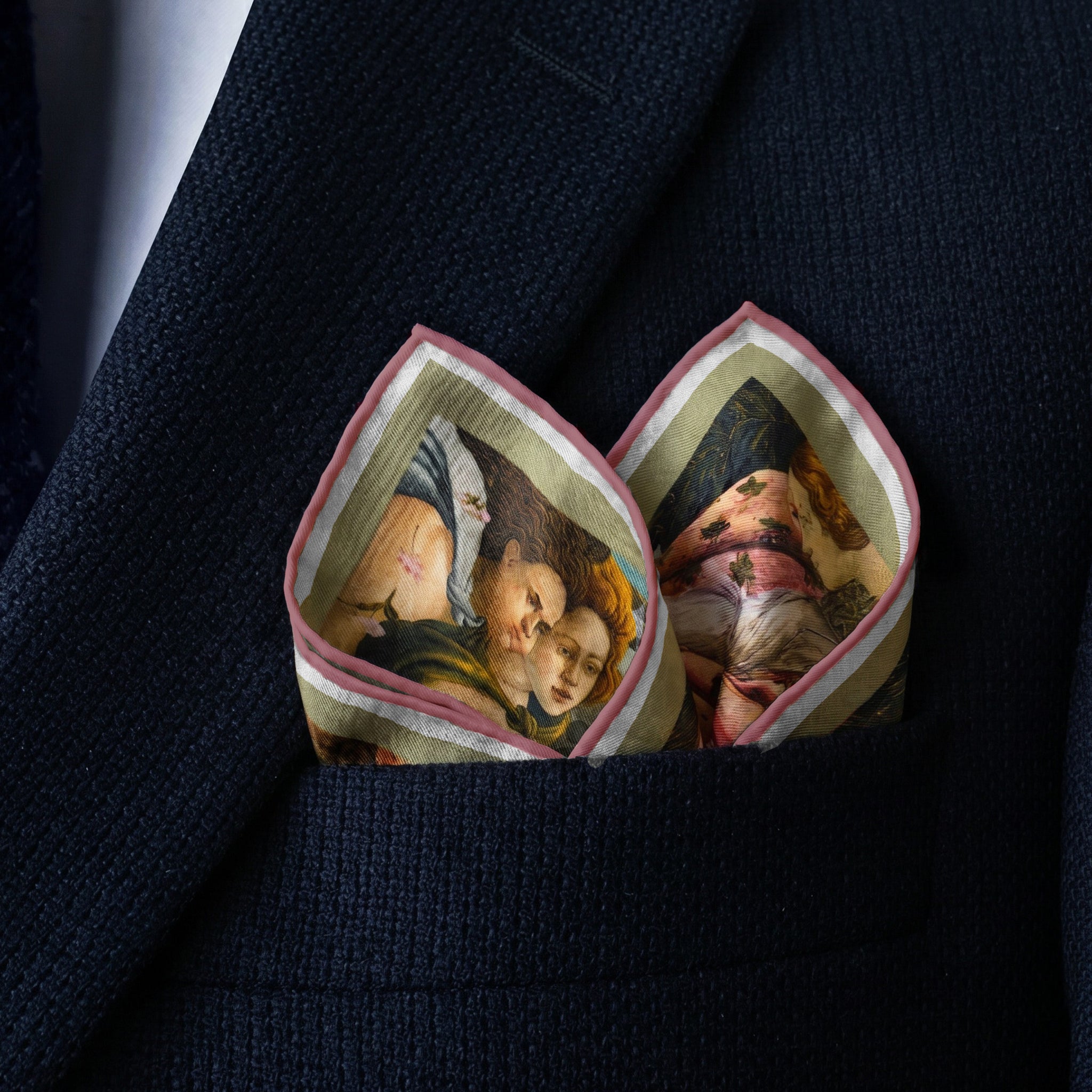 Fine Art Pocket Square - The Birth of Venus