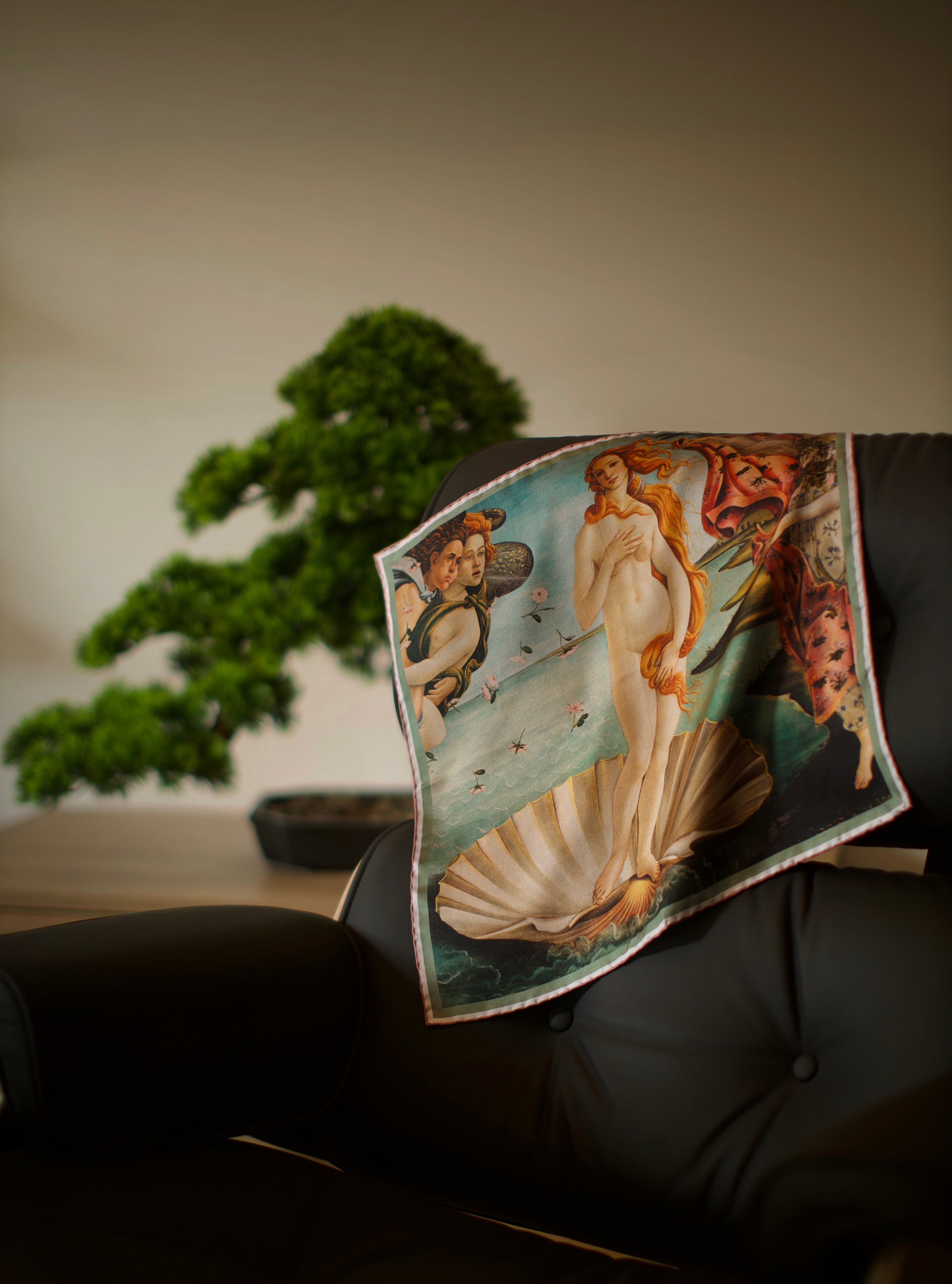 Fine Art Pocket Square - The Birth of Venus
