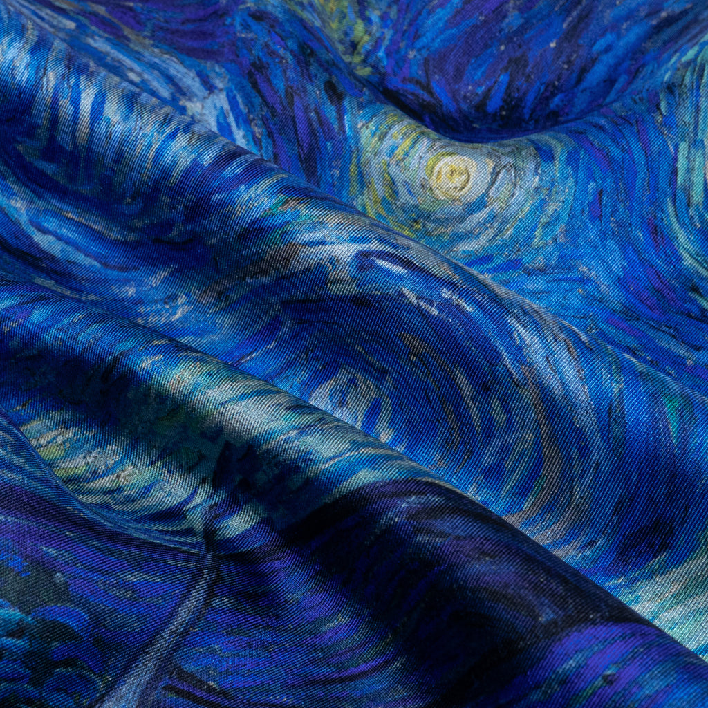 Fine Art Pocket Square - Starry Night