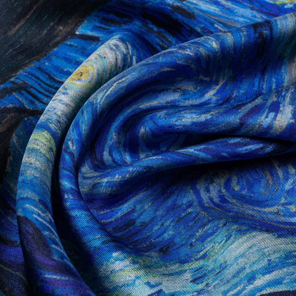 Fine Art Pocket Square - Starry Night