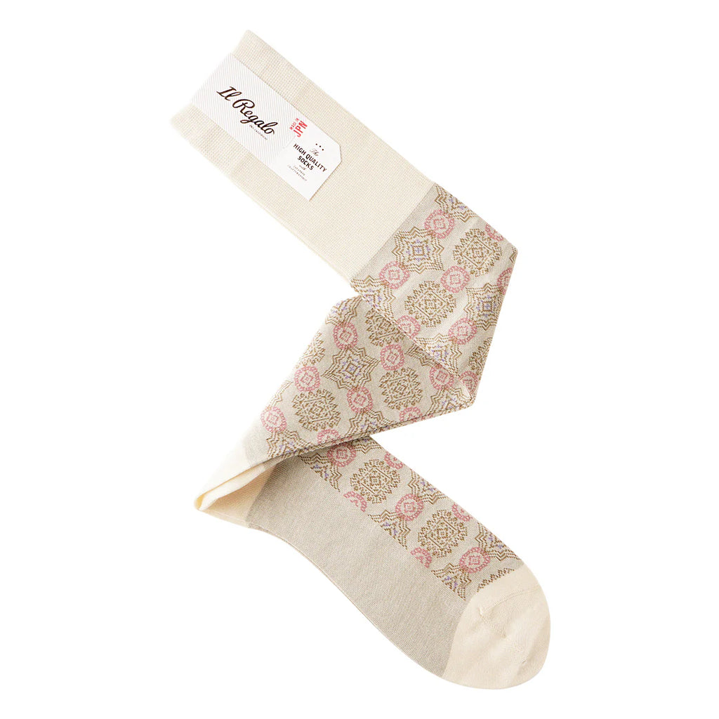 Medallion Pattern Socks