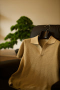 Yellow Skipper Knit Polo Shirt (low stock)